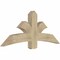 Ekena Millwork Davenport Rough Sawn Timber Gable Bracket, Douglas Fir, 60"W x 25"H x 4"D x 6"F, 10/12 Pitch GBW060X25X0406DAV00RDF - alternate 3